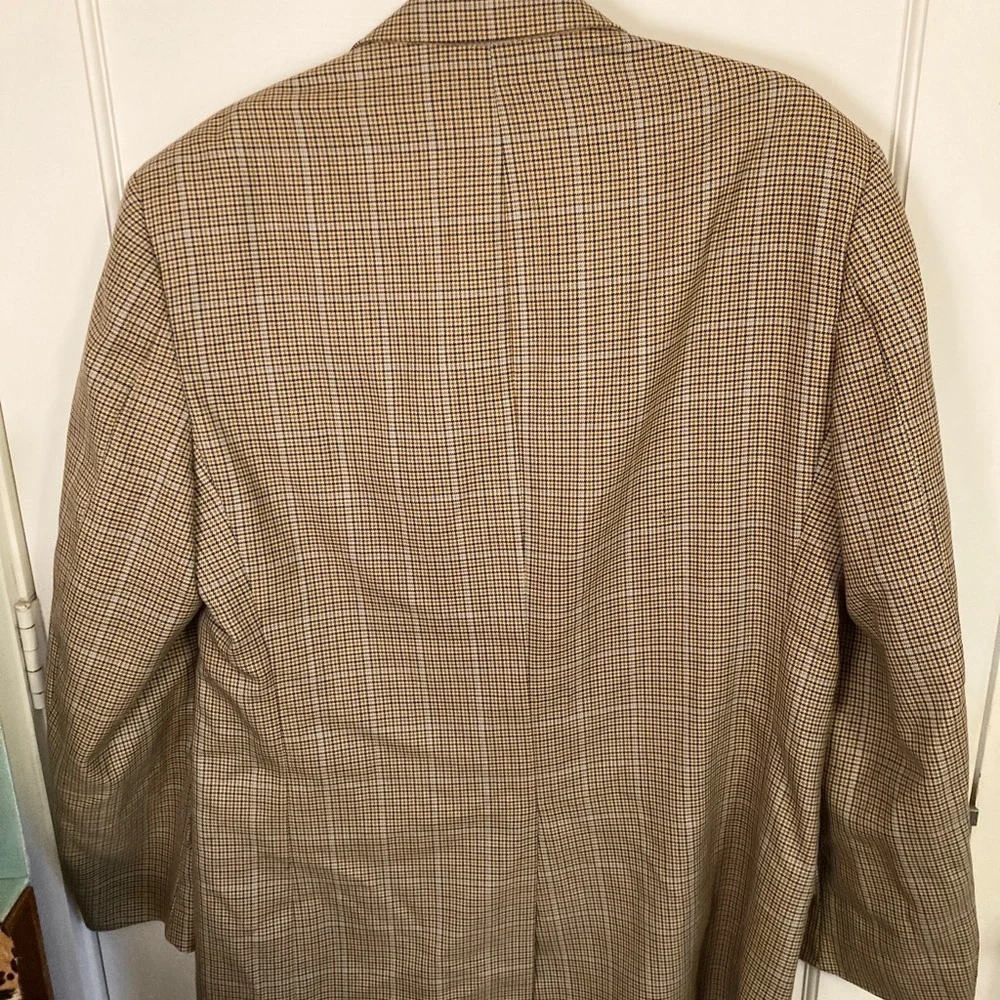 Brooks Brothers fully lined woven wool blazer size 42